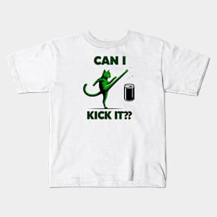 can i kick it - cats Kids T-Shirt